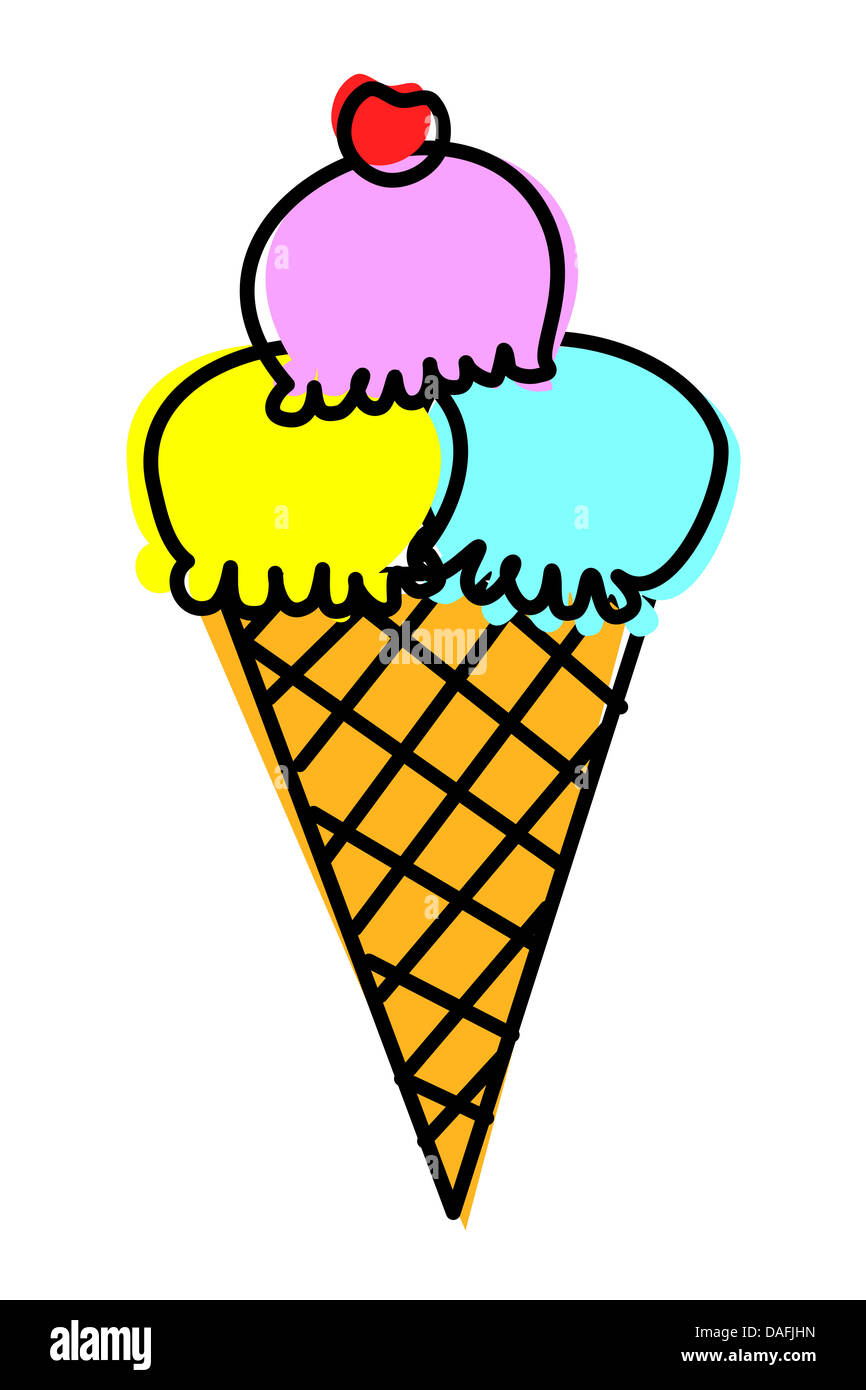 cartoon ice cream images