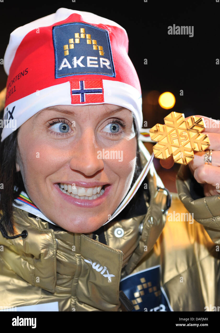 Gold medalist of the Women's 10km Individual Classic Cross Country