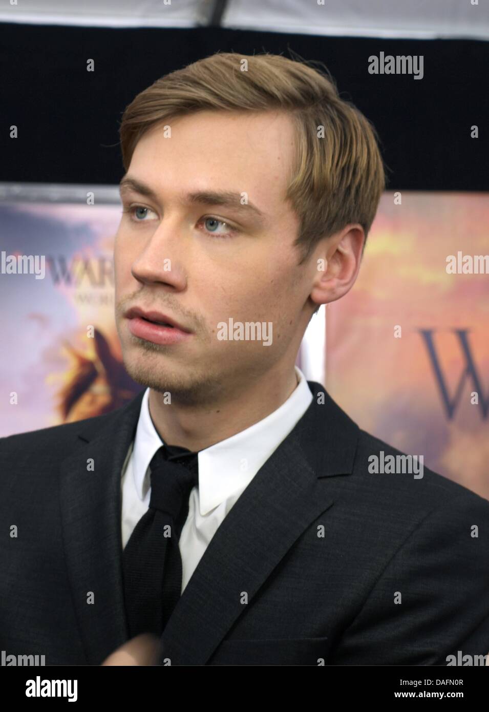 German actor David Kross arrives for the premiere of his second US film