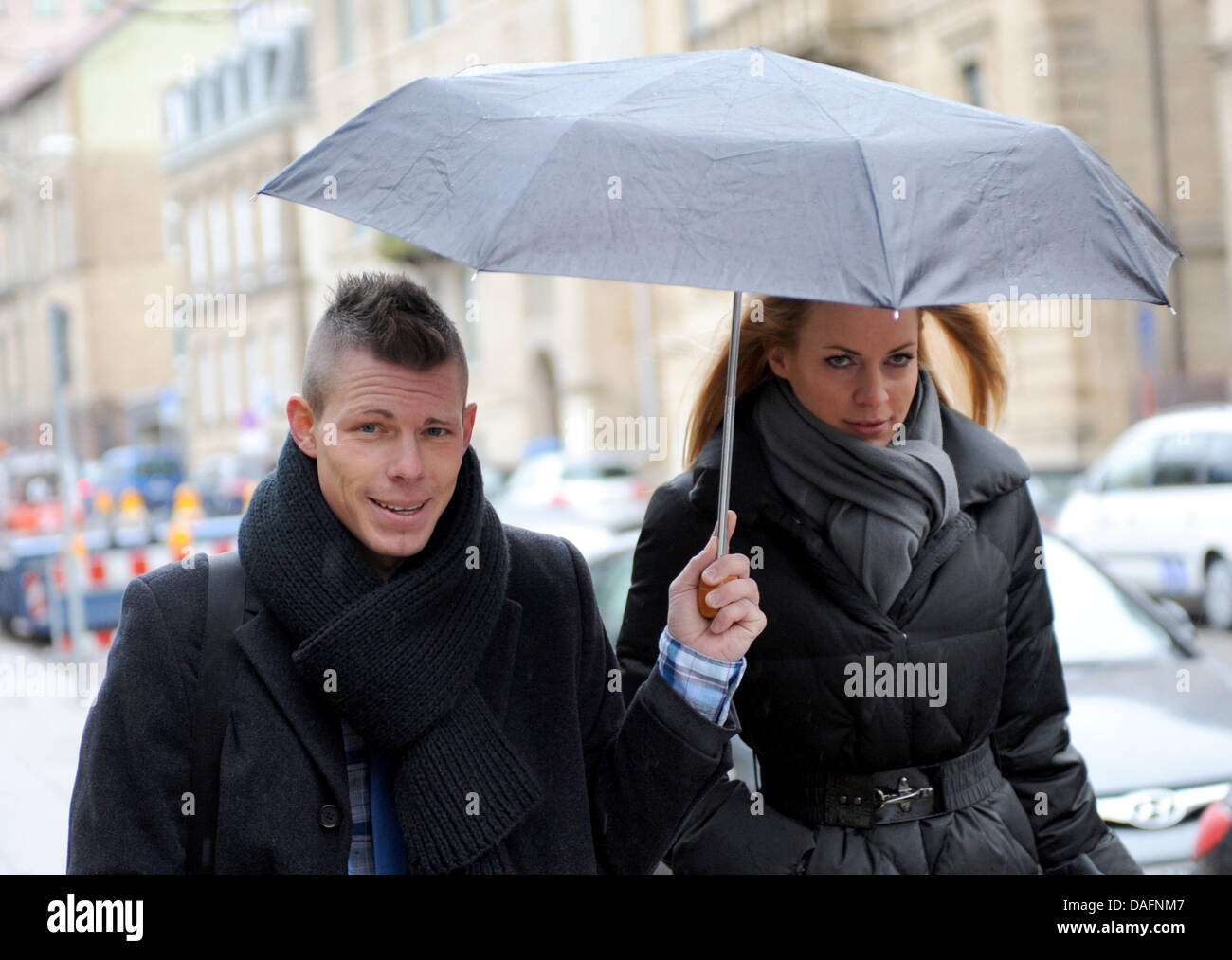 German Football association (DFB) referee Michael kempter and his ...