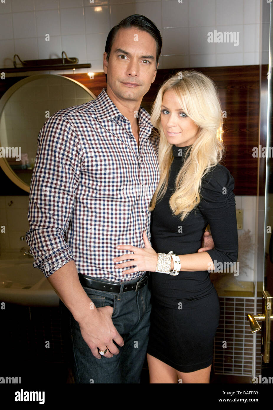 Swedish top model Marcus Schenkenberg poses with his US American Stock(09)