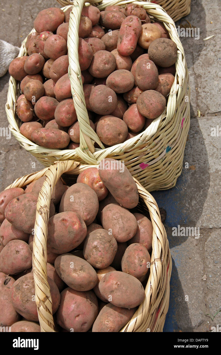 Ecuador market potato hires stock photography and images Alamy