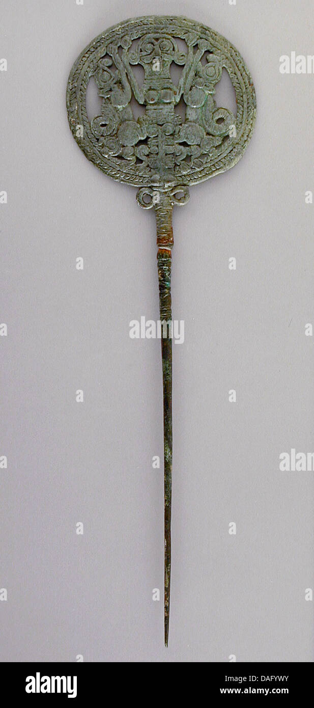 Pinhead Example The openwork pinhead from LACMA is a fine example of ancient decorative ...