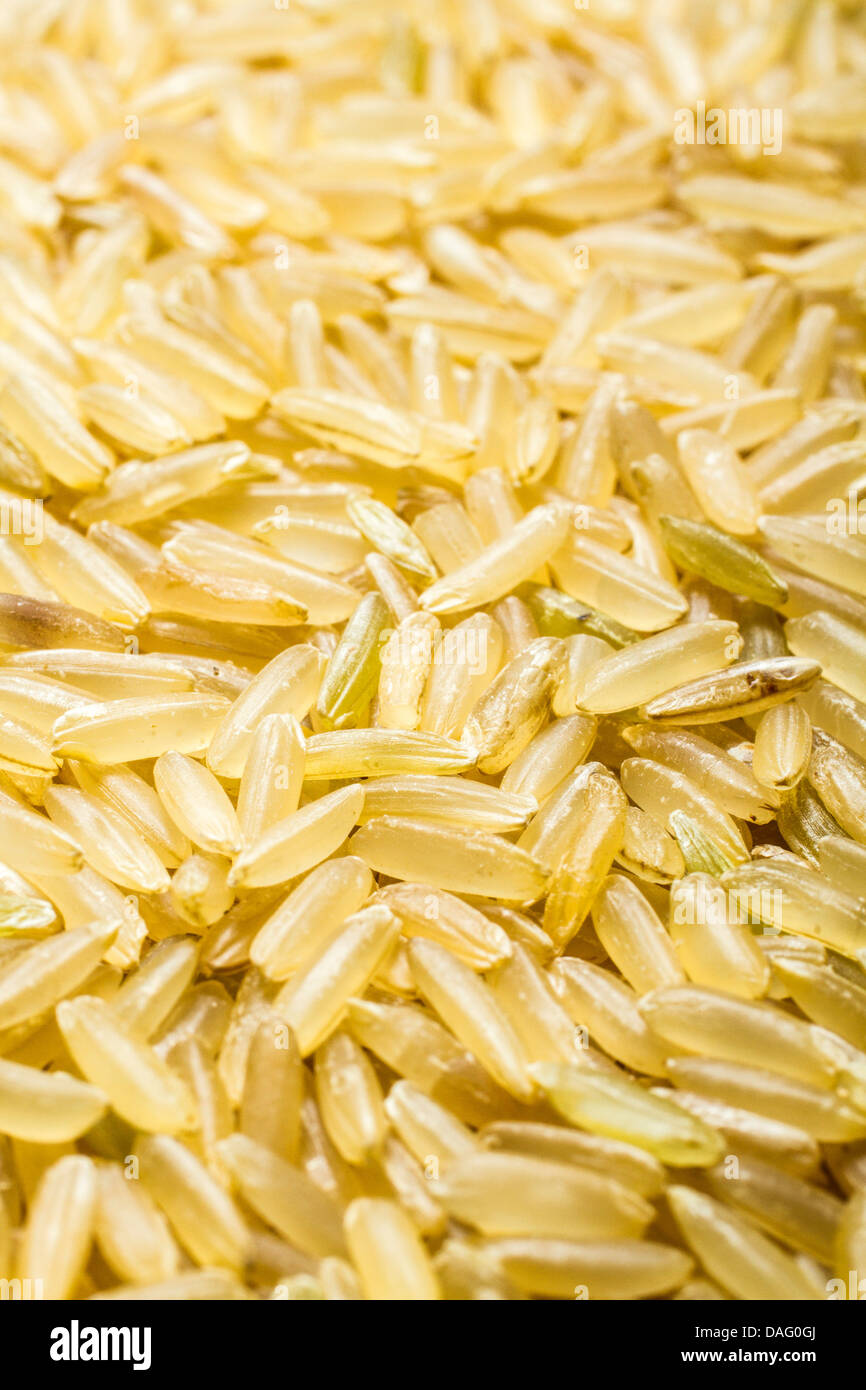 Closeup of grains of brown rice hires stock photography and images Alamy