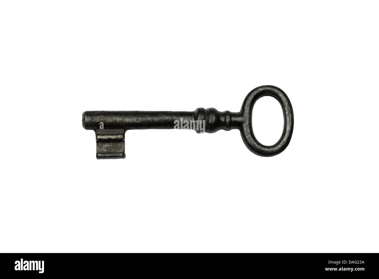 old key isolated on white background Stock Photo - Alamy