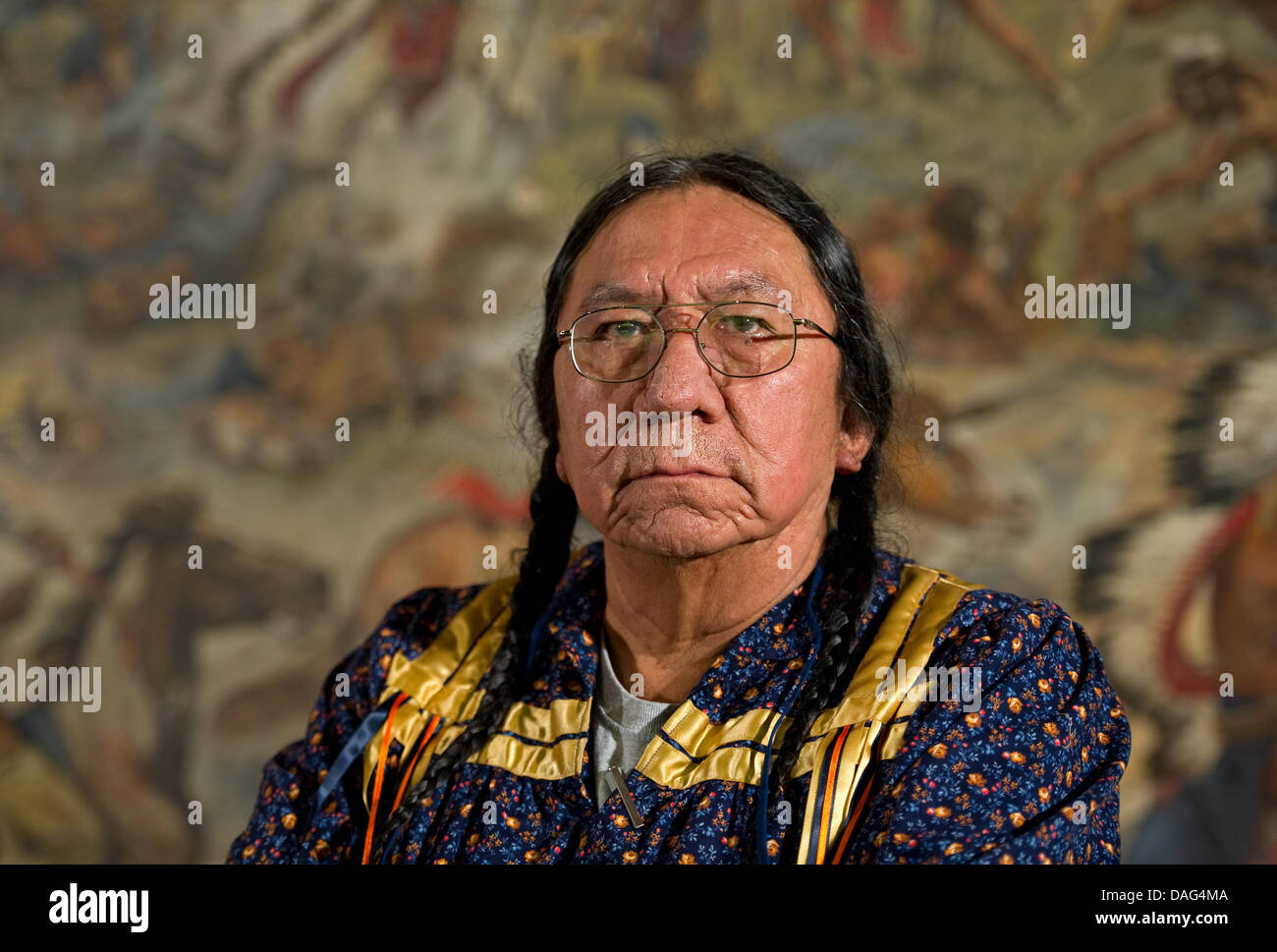 Ernie LaPointe, greatgrandson of Hunkpapa Lakota Sioux chief Sitting