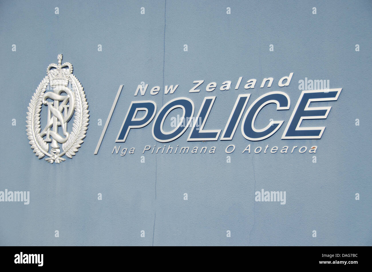 New zealand police badge hi-res stock photography and images