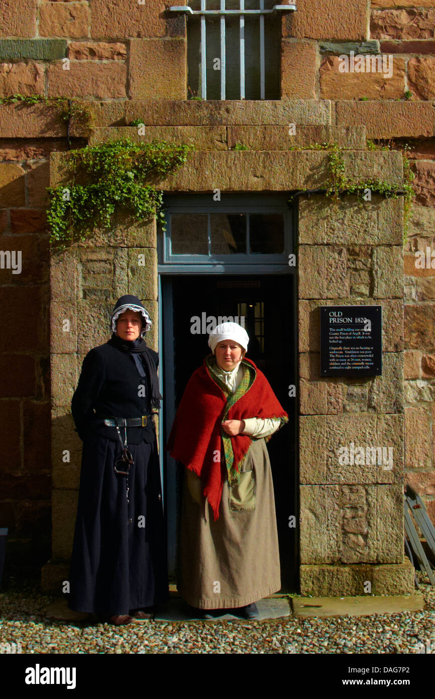 Europe, UK, Scotland, historical jail in Inveraray Stock Photo