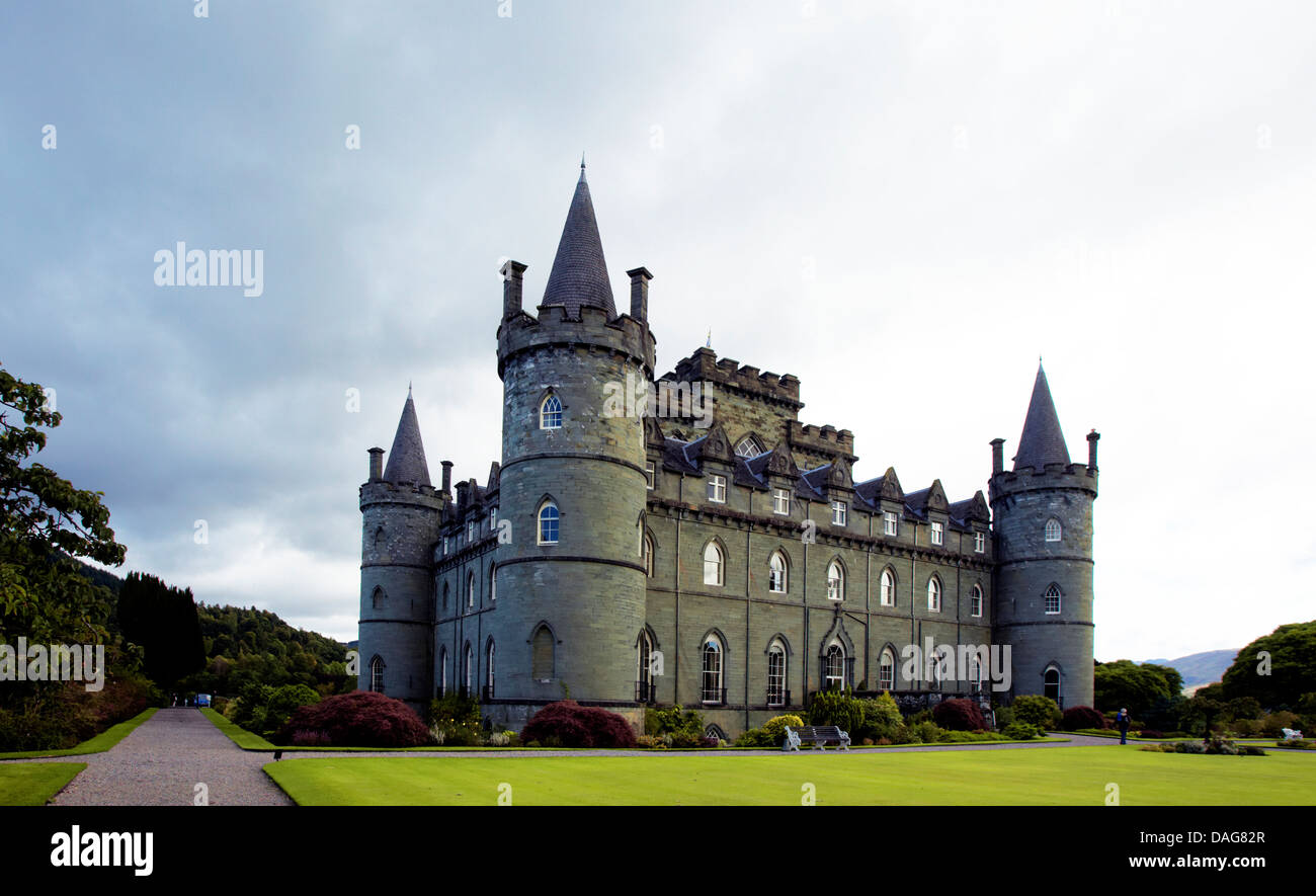 Europe, UK, Scotland, castle of Mac Campbell family Stock Photo Alamy