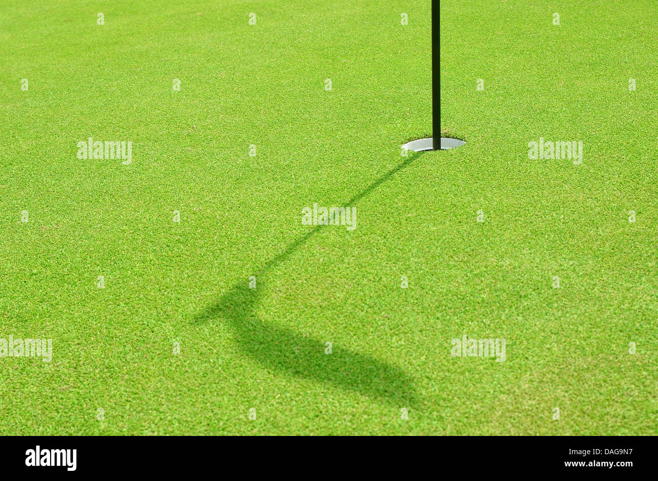 golf hold Stock Photo