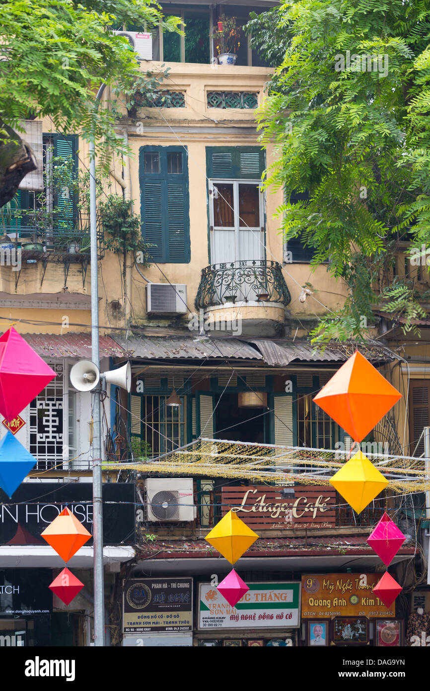 Chinese Lantern in the Streets of Hanoi, Vietnam Stock Photo Alamy