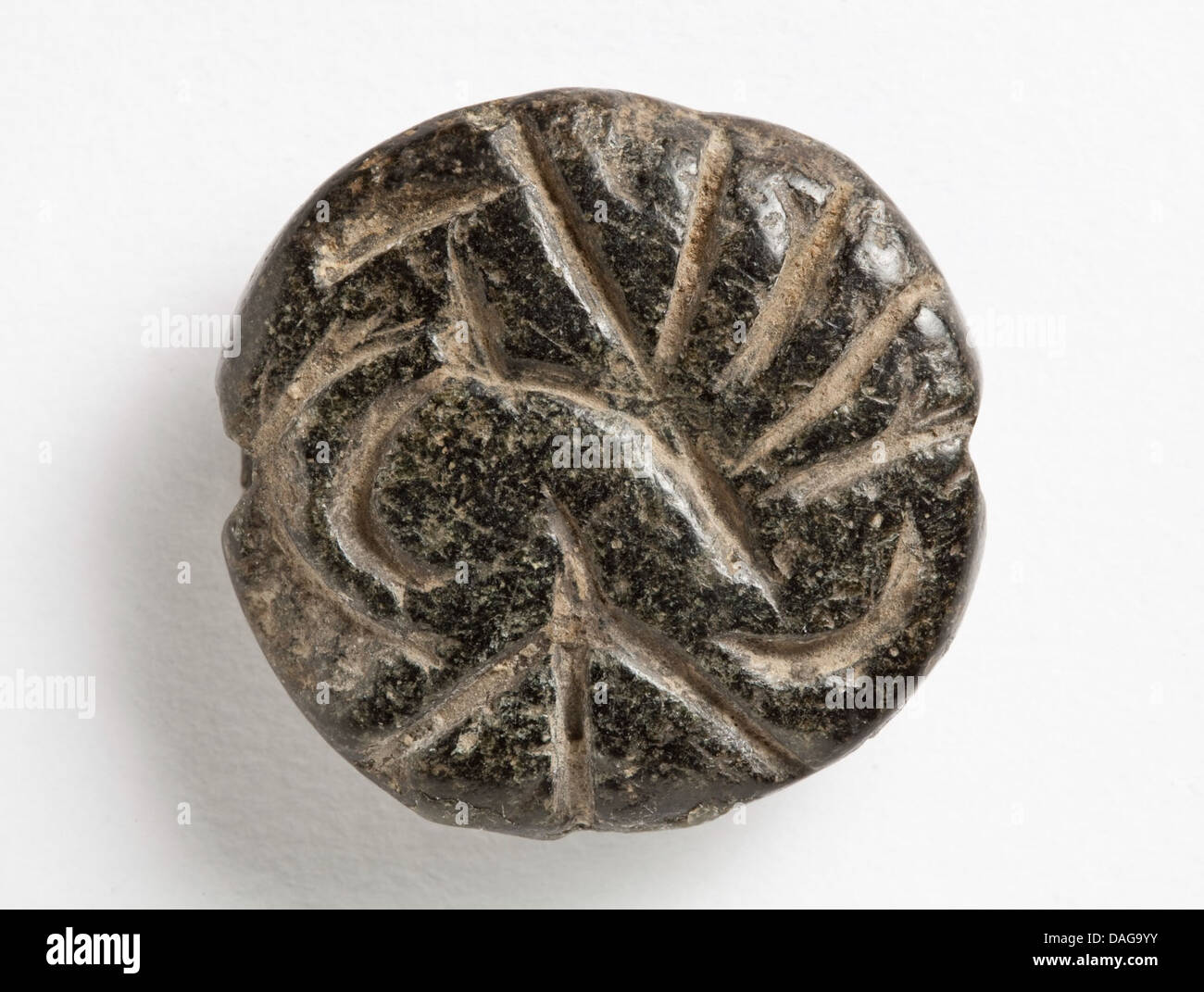 Stamp Seal, Hemispheroid LACMA M.76.174.555 Stock Photo