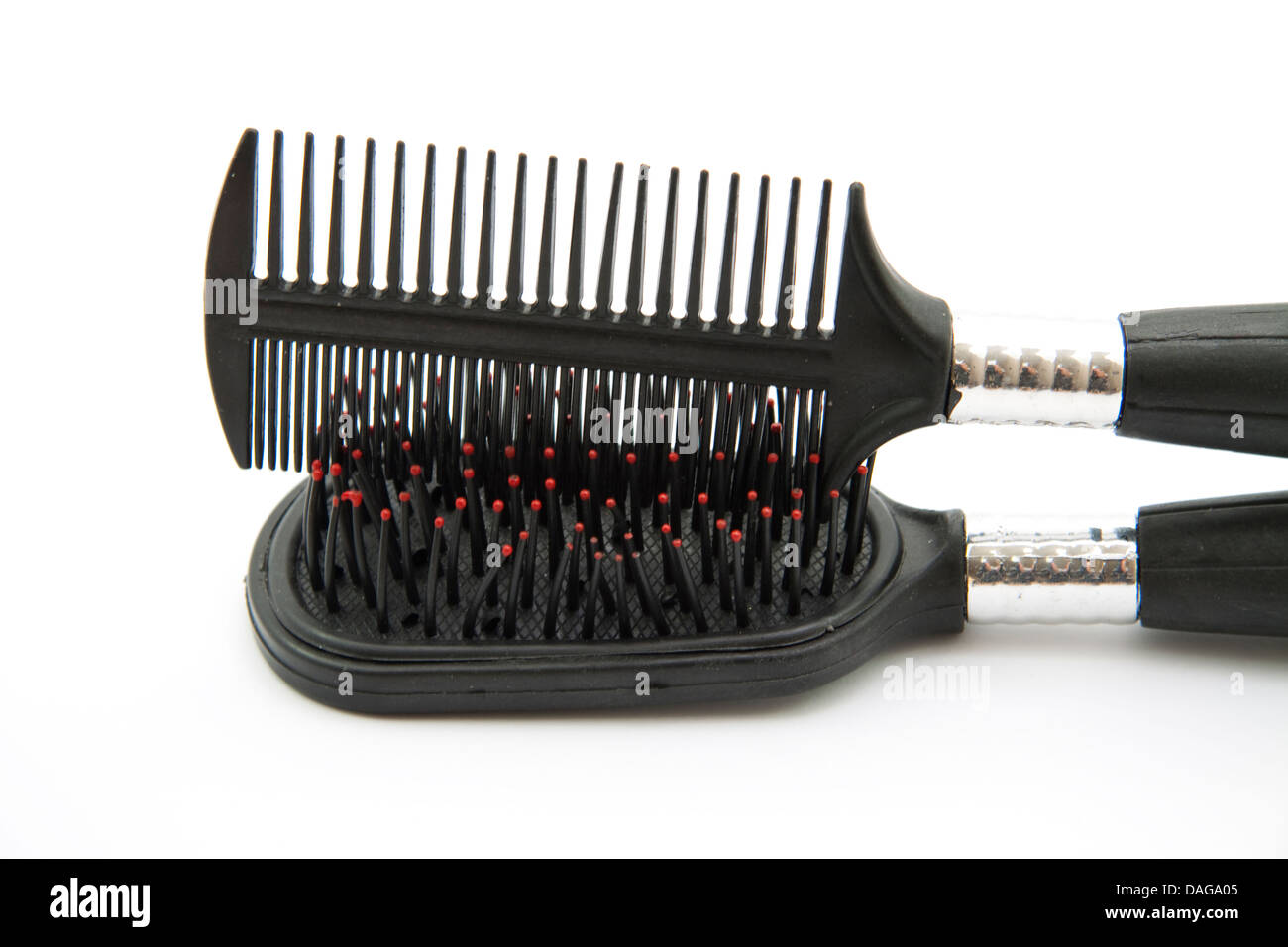 Hair hairbrush hi-res stock photography and images - Alamy