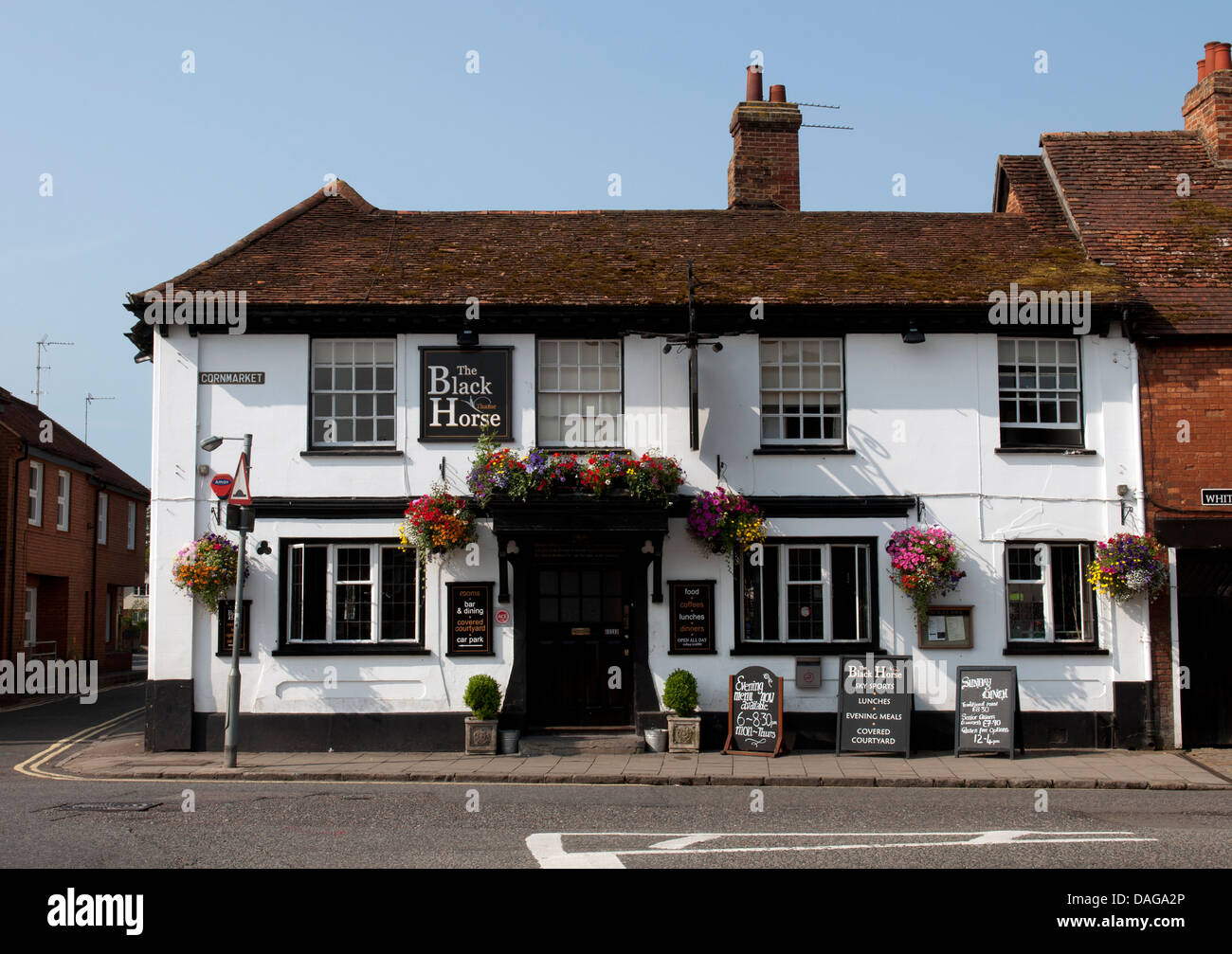 The Black Horse pub, Thame, Oxfordshire, UK Stock Photo Alamy