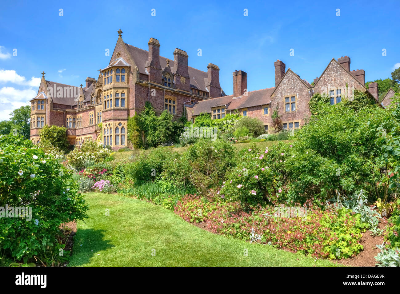 Knightshayes Court, Tiverton, Devon, England, United Kingdom Stock Photo