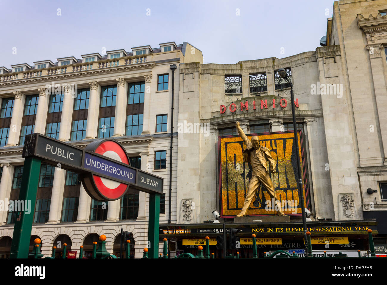UK, England, London, Dominion theatre Stock Photo Alamy