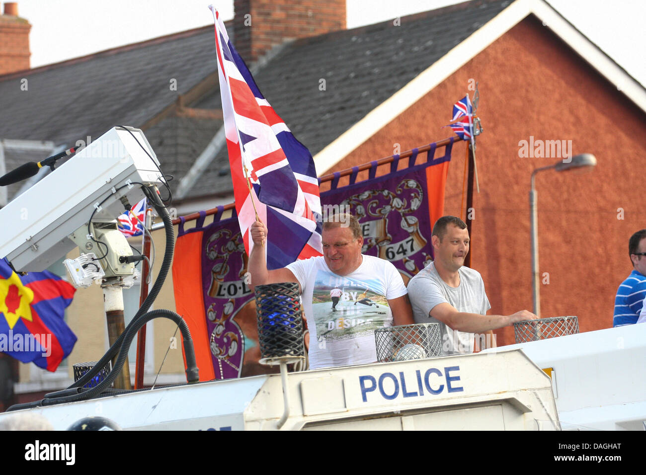Belfast, Northern Ireland. 12th July 2013. 12th of July Parades result