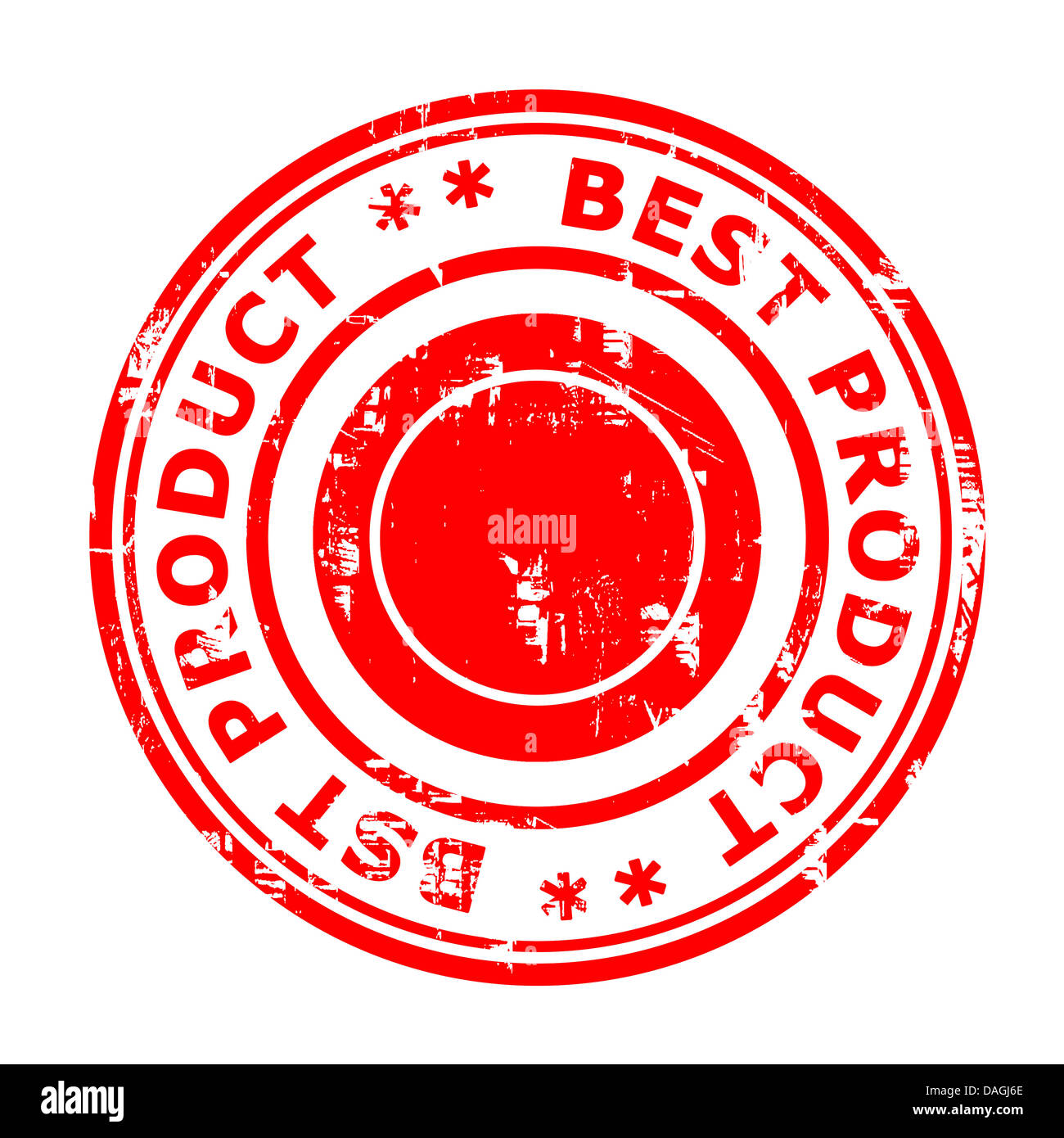 Best product concept stamp isolated on a white background. Stock Photo