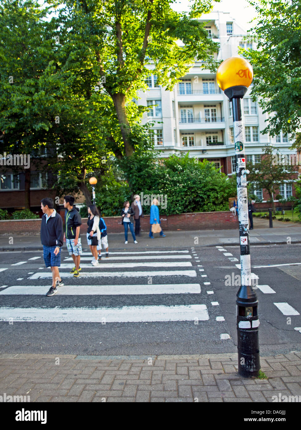 ZEBRA CROSSING NEAR ABBEY ROAD STUDIOS, Non Civil Parish - 1396390