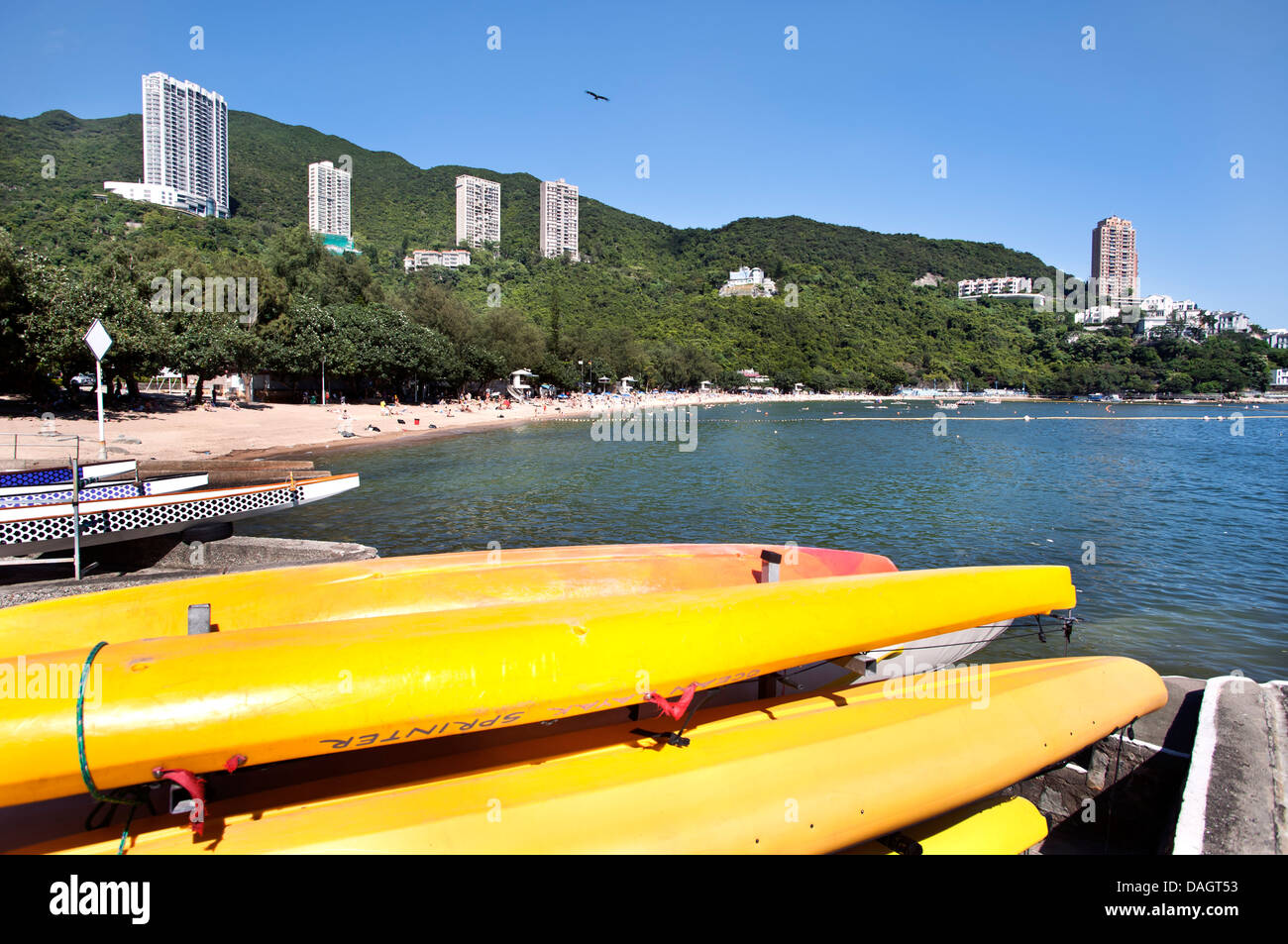 Summer at Deepwater Bay, Hong Kong Island Stock Photo Alamy