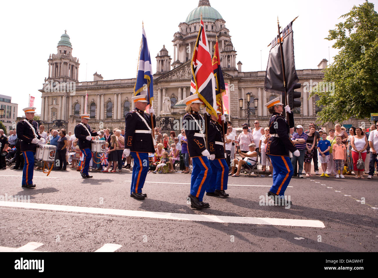 Marching july belfast hires stock photography and images Alamy