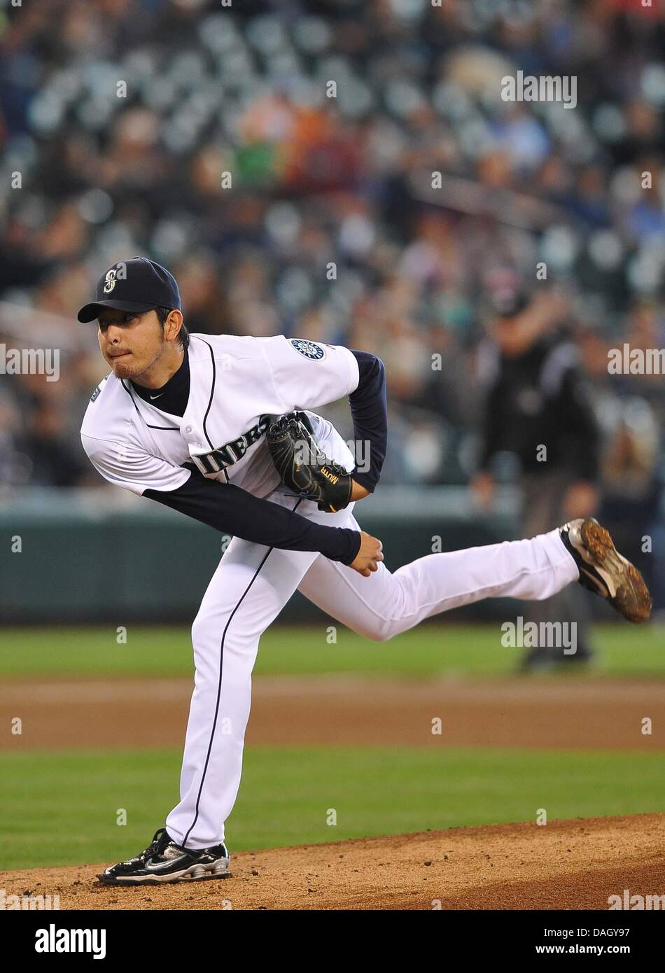 Hisashi Iwakuma (Mariners), MAY 26, 2013 MLB Hisashi Iwakuma of the