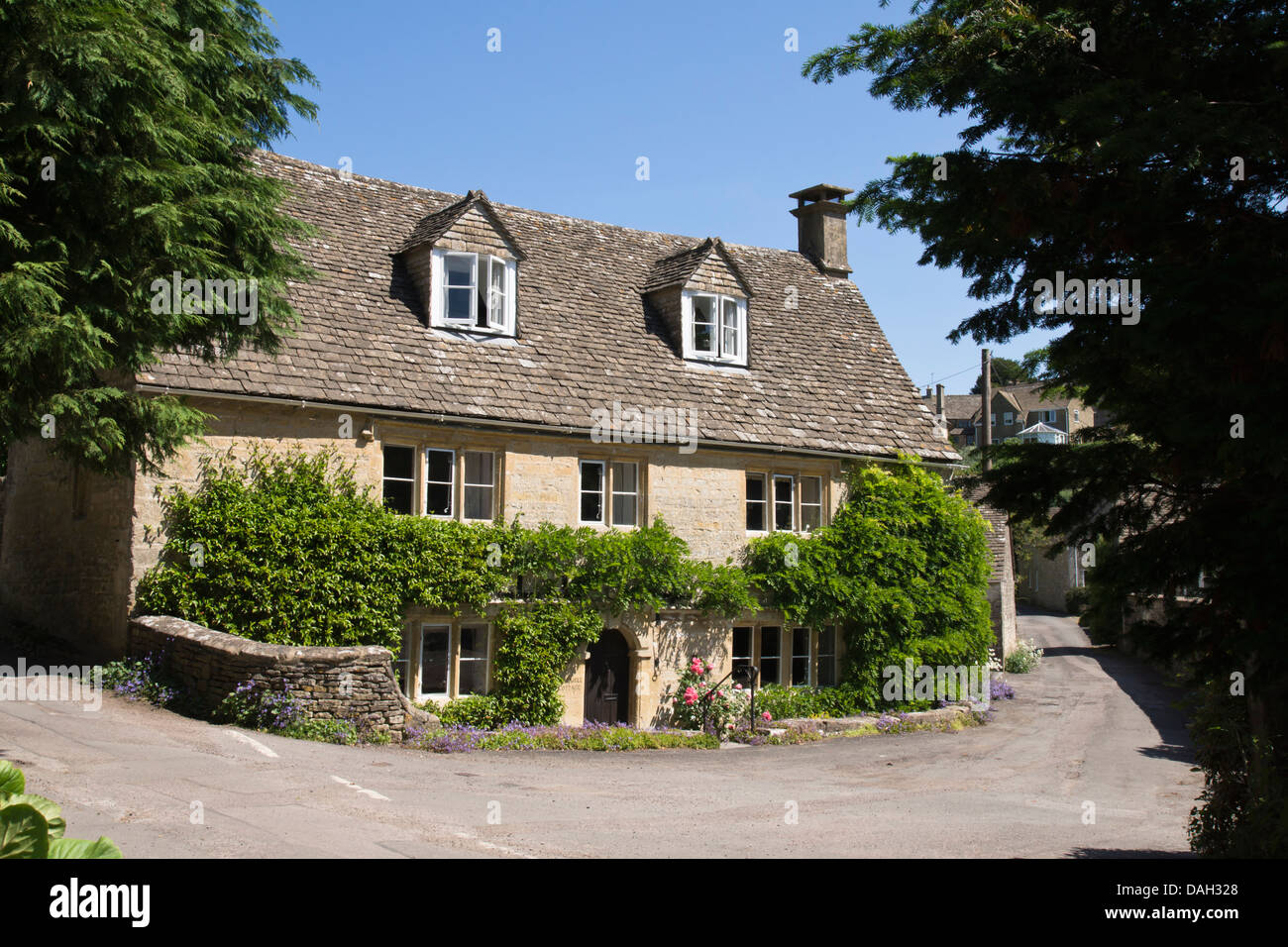 Bisley is a small village in the Cotswolds Gloucestershire England UK