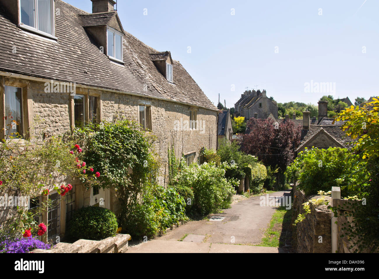 Bisley is a small village in the Cotswolds Gloucestershire England UK