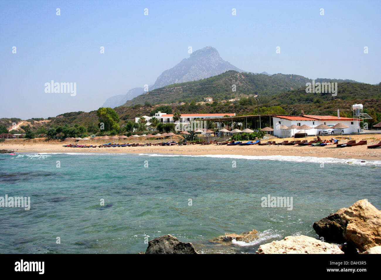 Guzelyali beach Karsiyaka Lapta Kyrenia North Cyprus Stock Photo Alamy