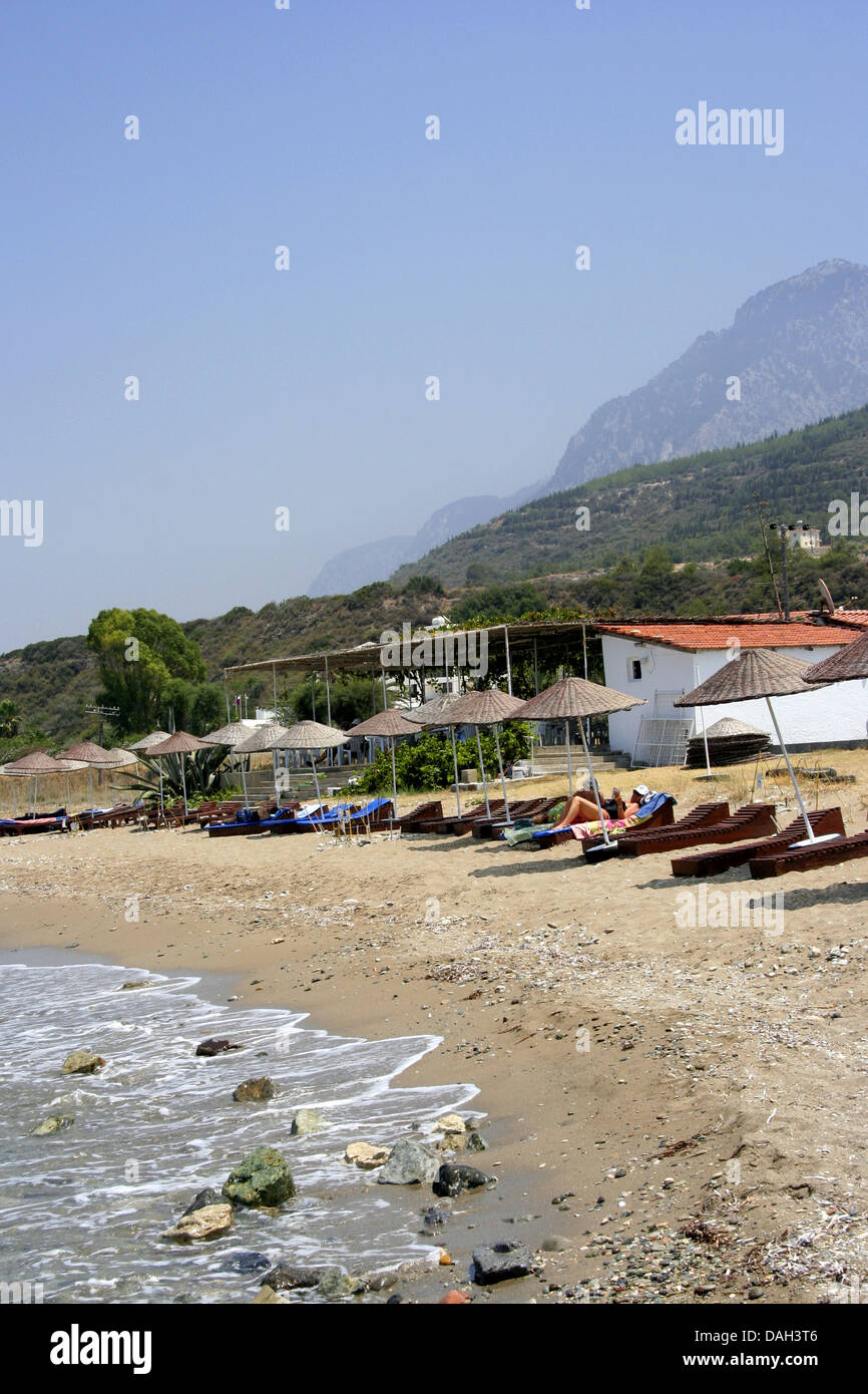 Guzelyali beach Karsiyaka Lapta Kyrenia North Cyprus Stock Photo Alamy