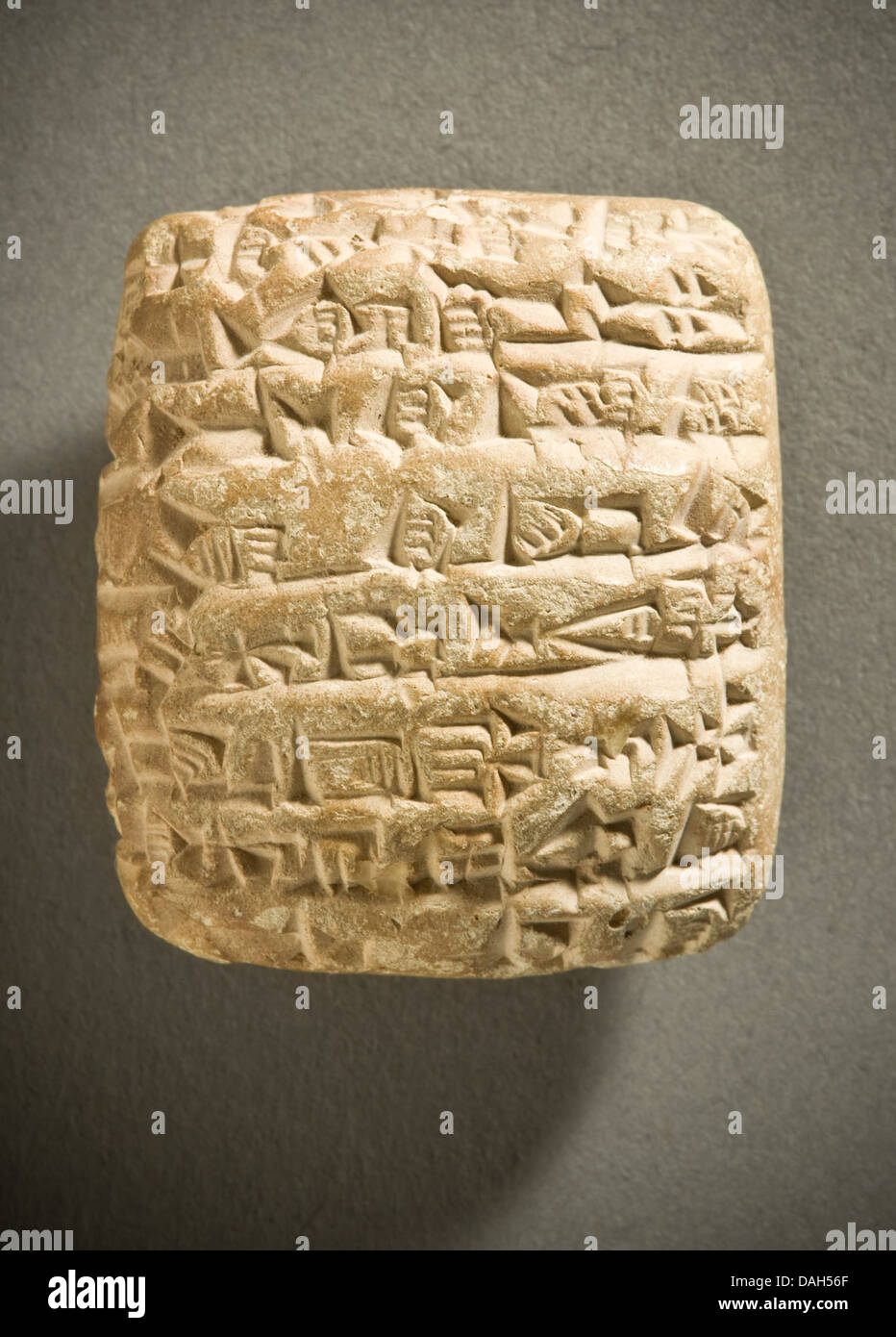Cuneiform Tablet LACMA M.41.5.1b (2 of 2) Stock Photo