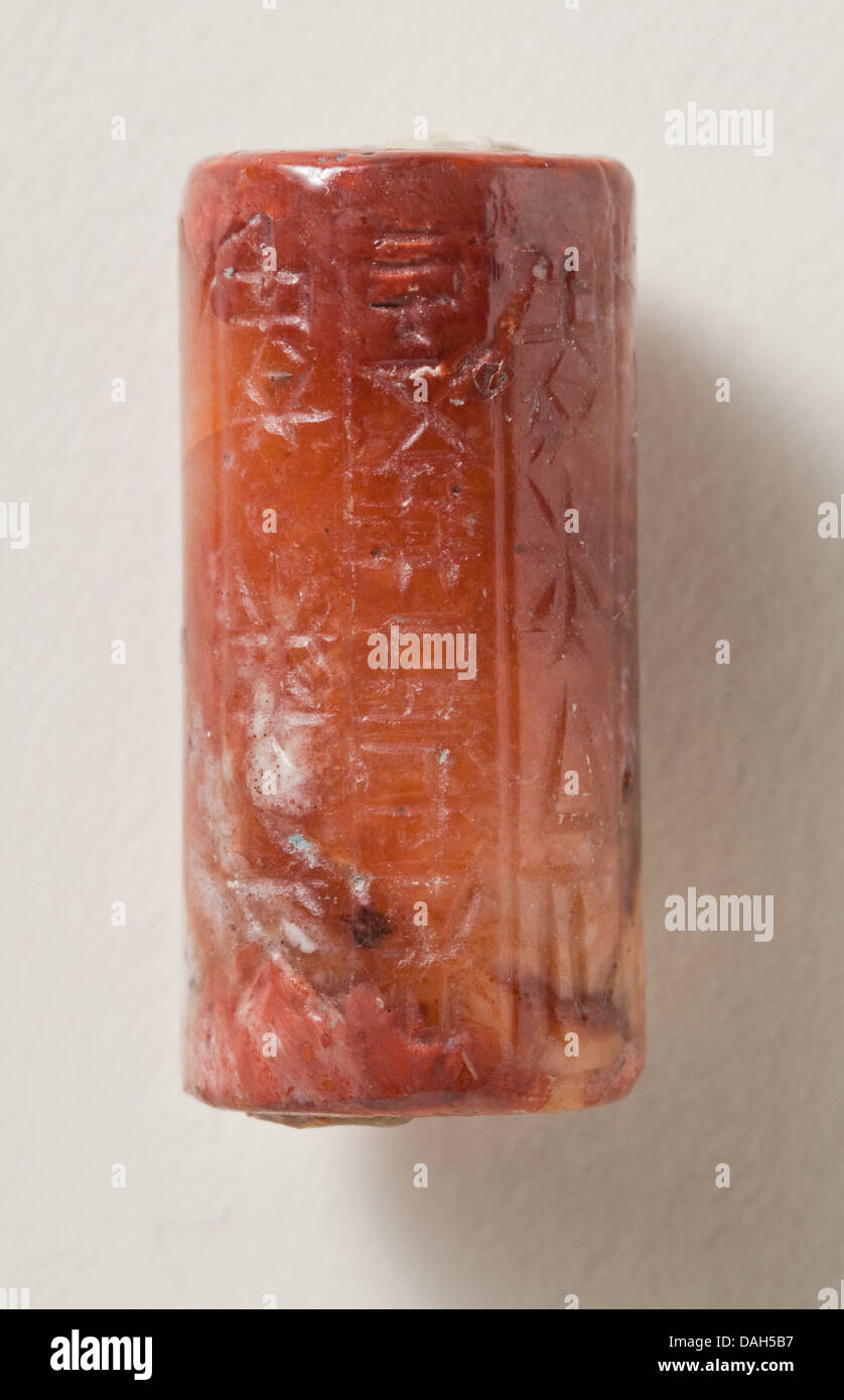 Cylinder seal LACMA M.76.174.386 Stock Photo
