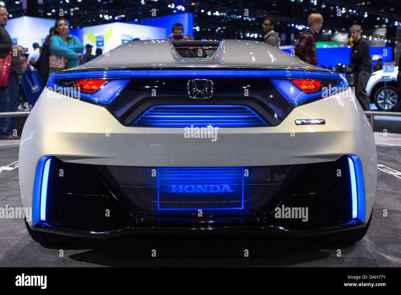 Honda Ev Ster Concept Electric Vehicle At Chicago Auto Show 13 Stock Photo Alamy