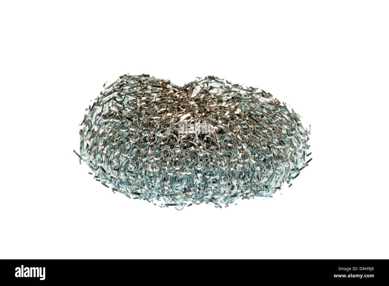 Sponge silver wire Stock Photo Alamy
