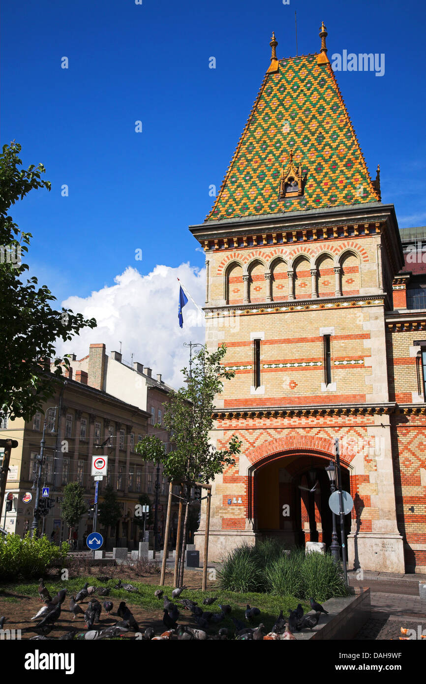 Central Market Hall, Budapest Stock Photo