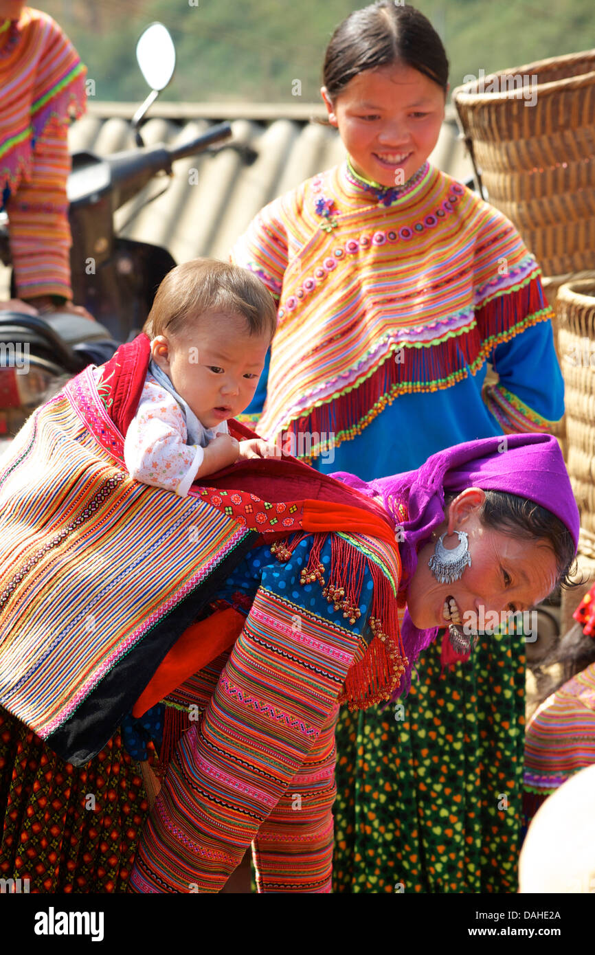 hmong baby carrier