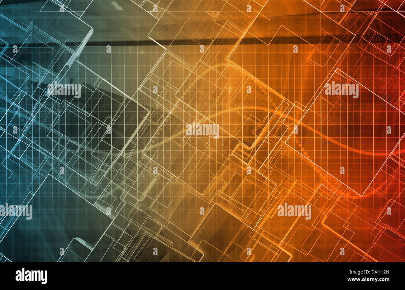 Design Engineering Science as a Modern Abstract Stock Photo Alamy