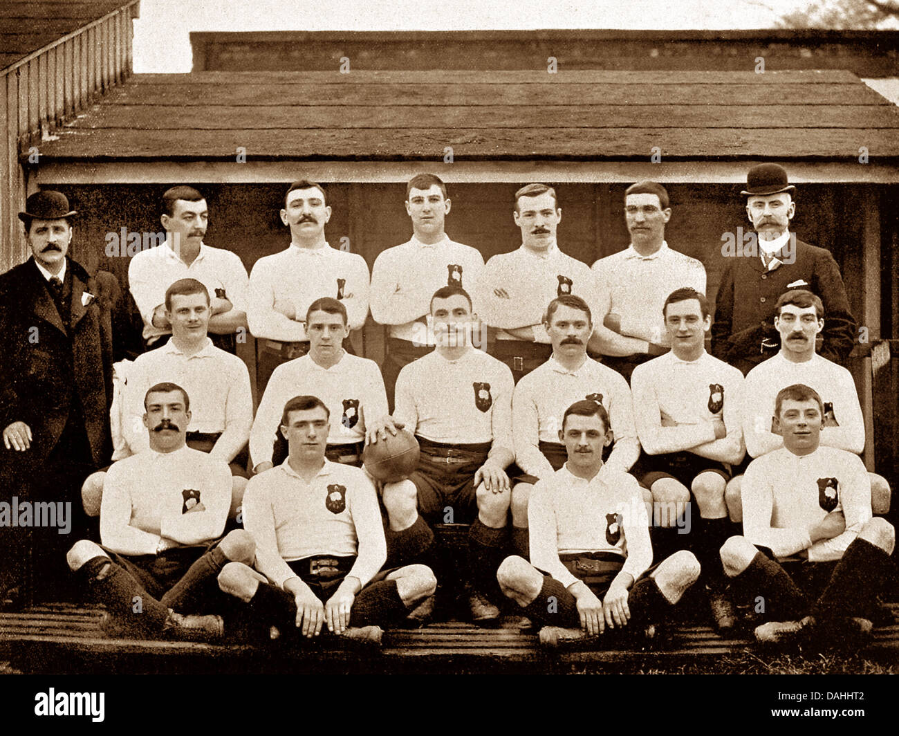 Yorkshire County Rugby Club early 1900s Stock Photo