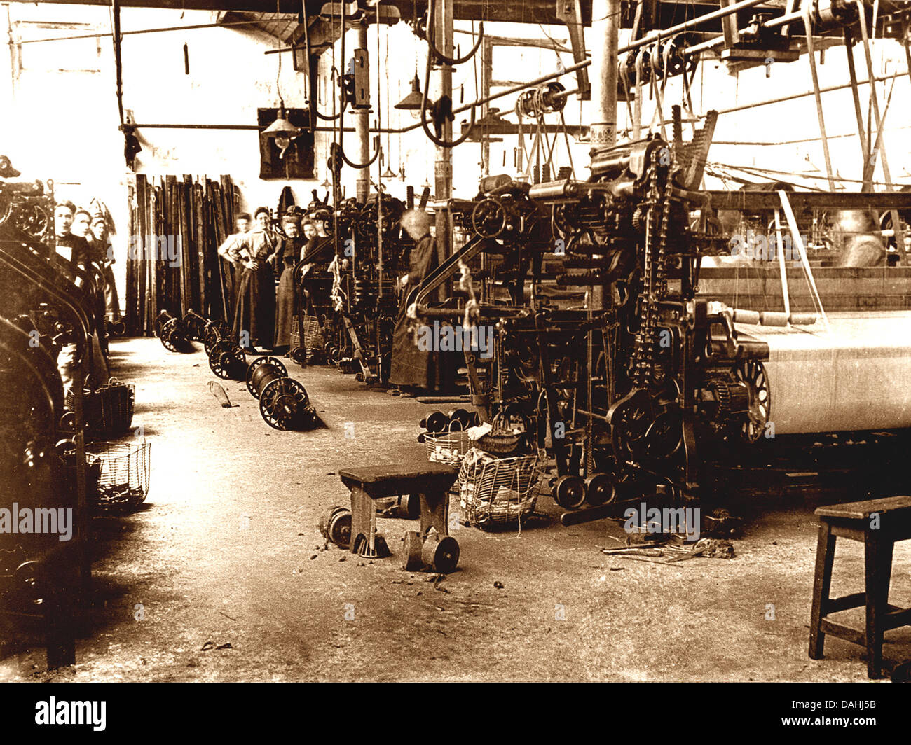 Victorian factory workers hires stock photography and images Alamy