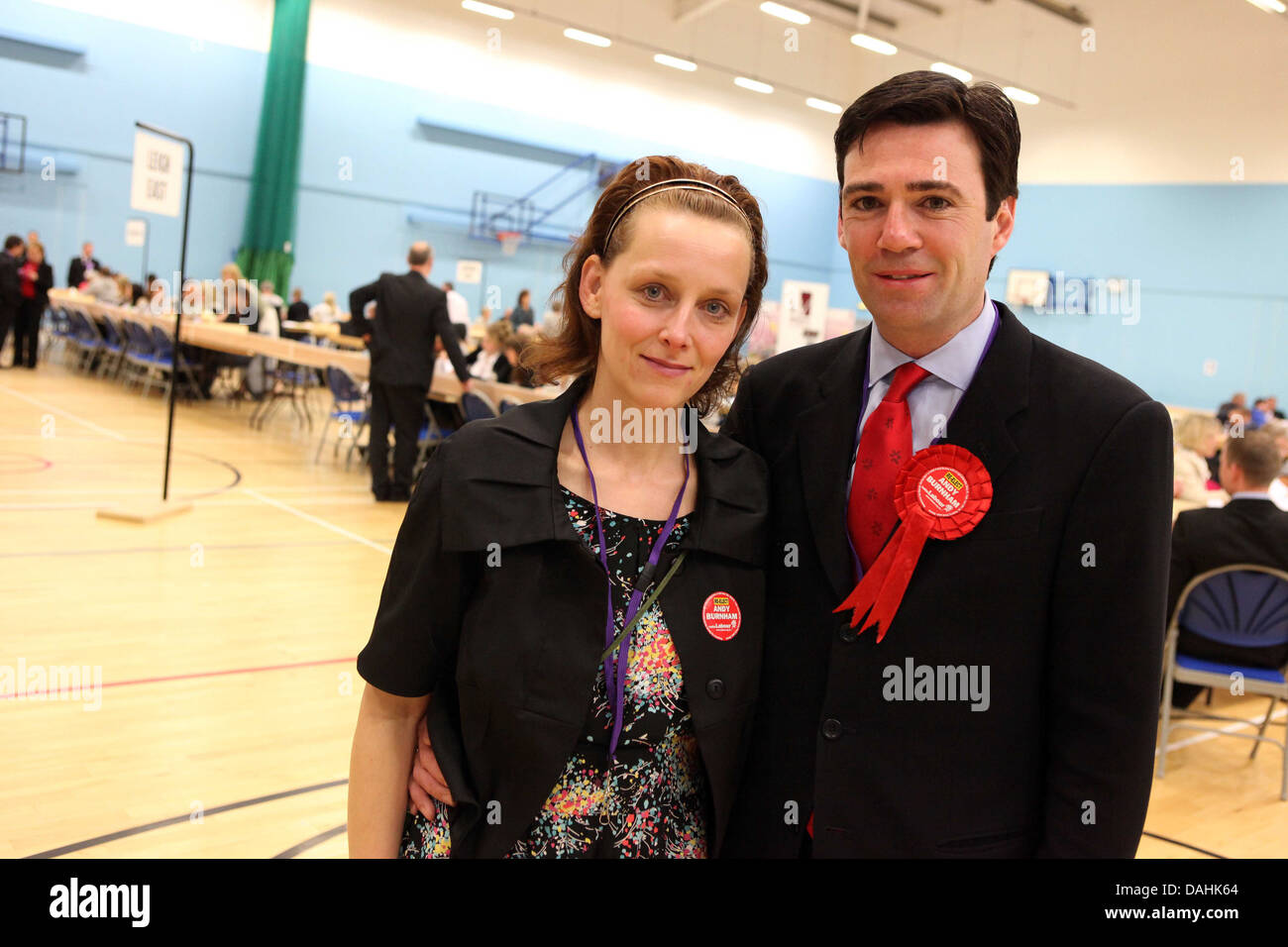General Election Count Leigh Andy Burnham Labour After Result 