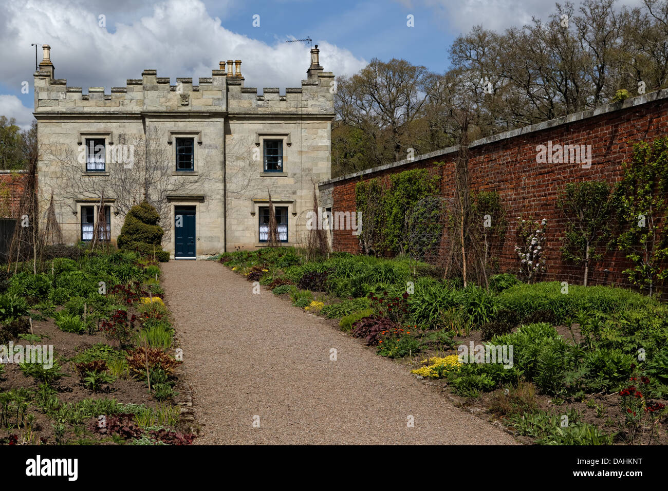 Walled Garden Floors Castle Country House Roxburghe Estate