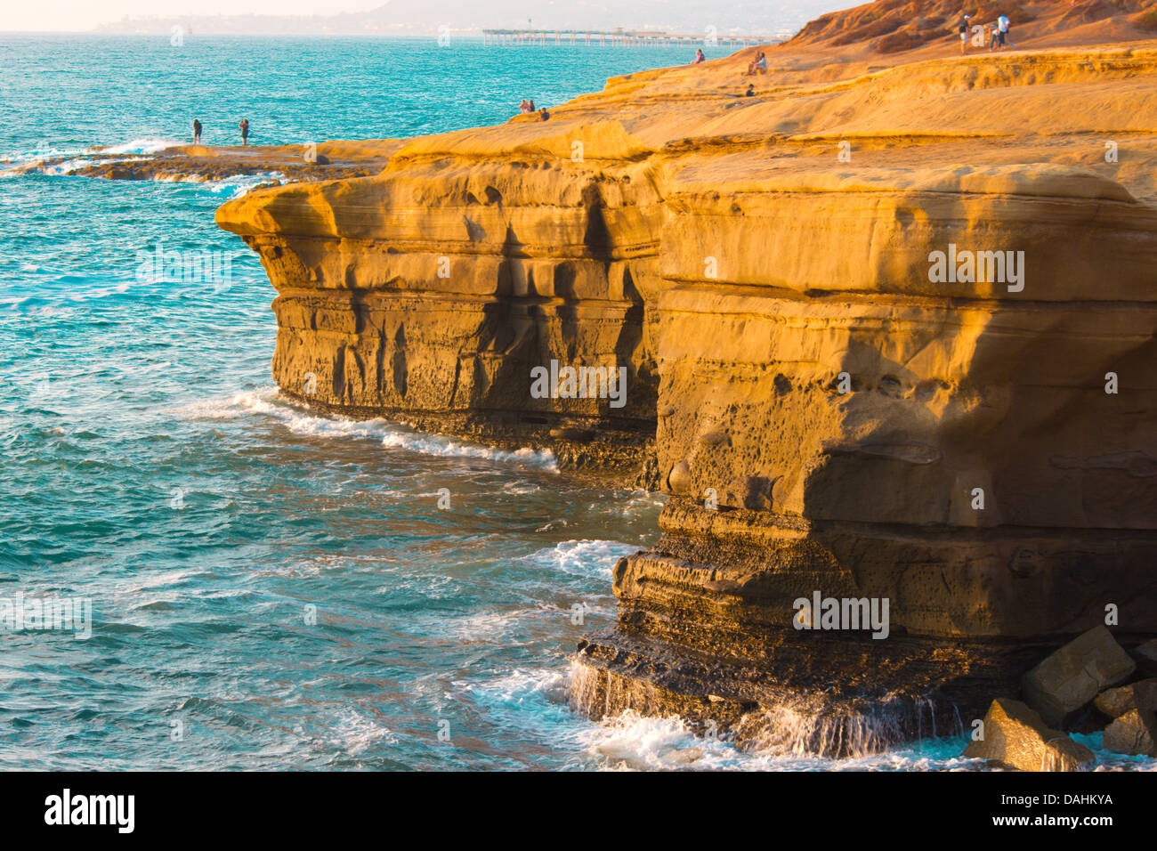 Sunset Cliffs Natural Park at San Diego, Point Loma CA Stock Photo 58166510 Alamy