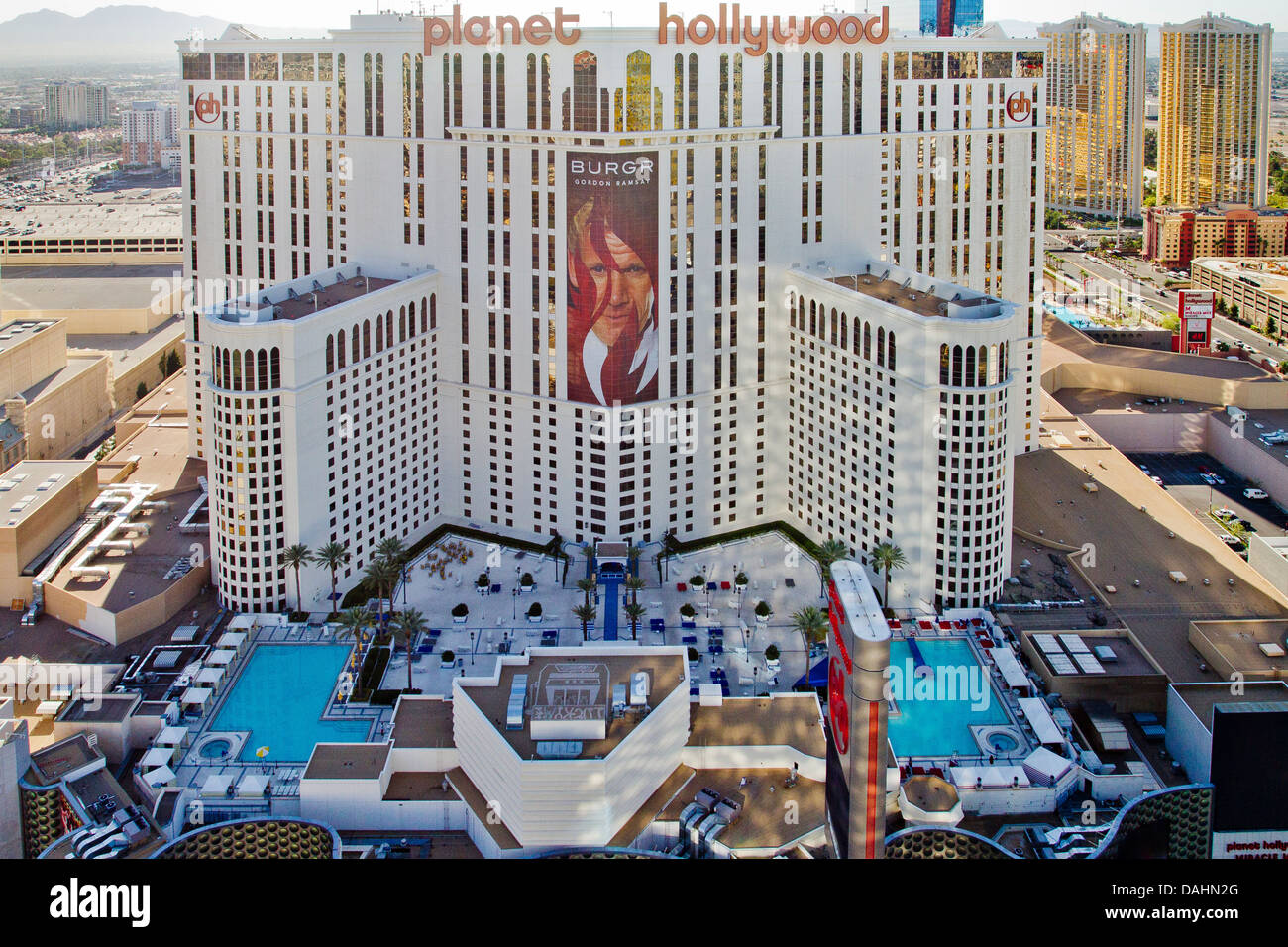 The Strip, Hotel Planet Hollywood Las Vegas, Nevada, USA Stock Photo - Alamy