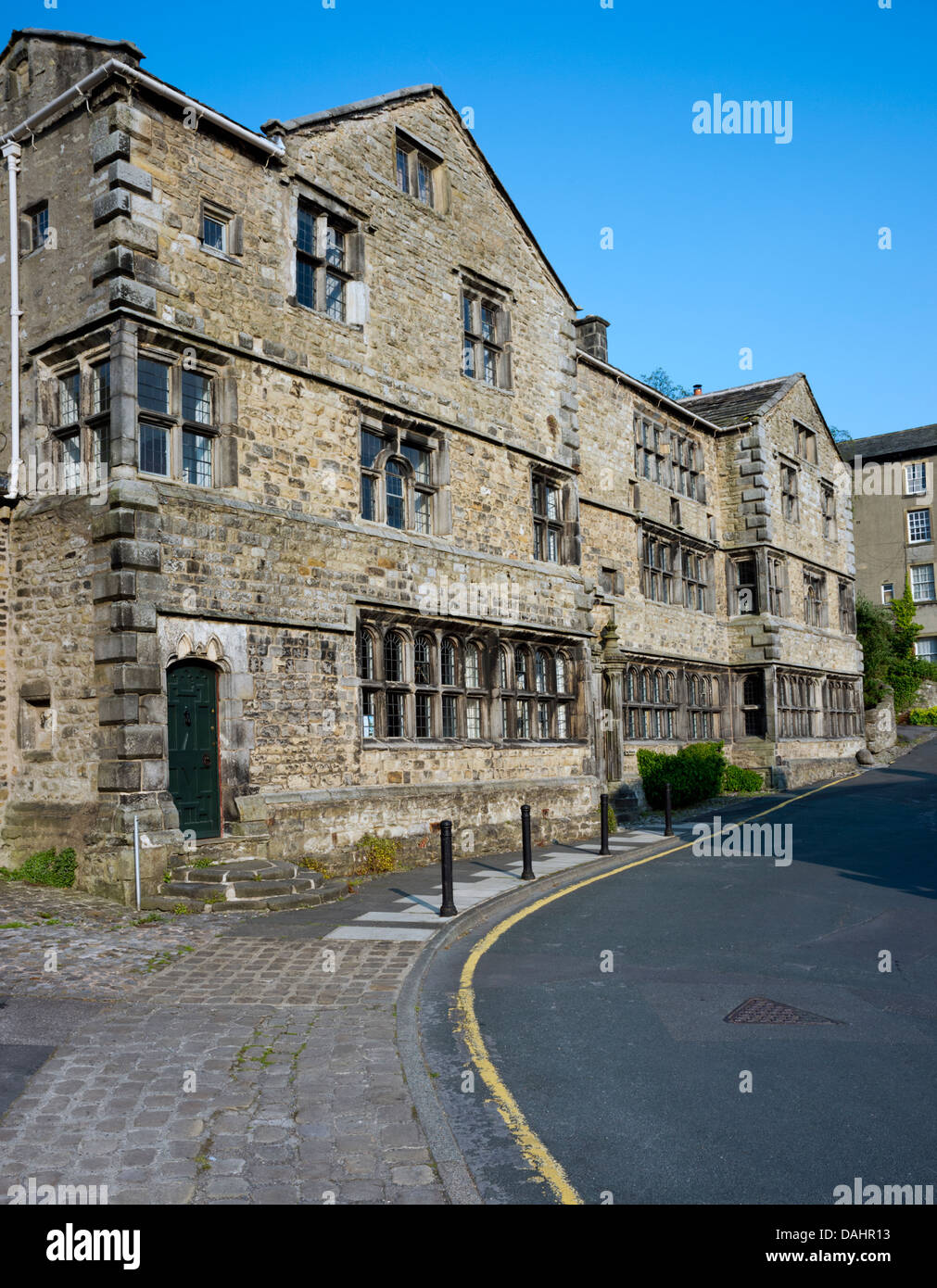 The Folly, an important historic building in Settle and now a museum, North Yorkshire, UK Stock Photo