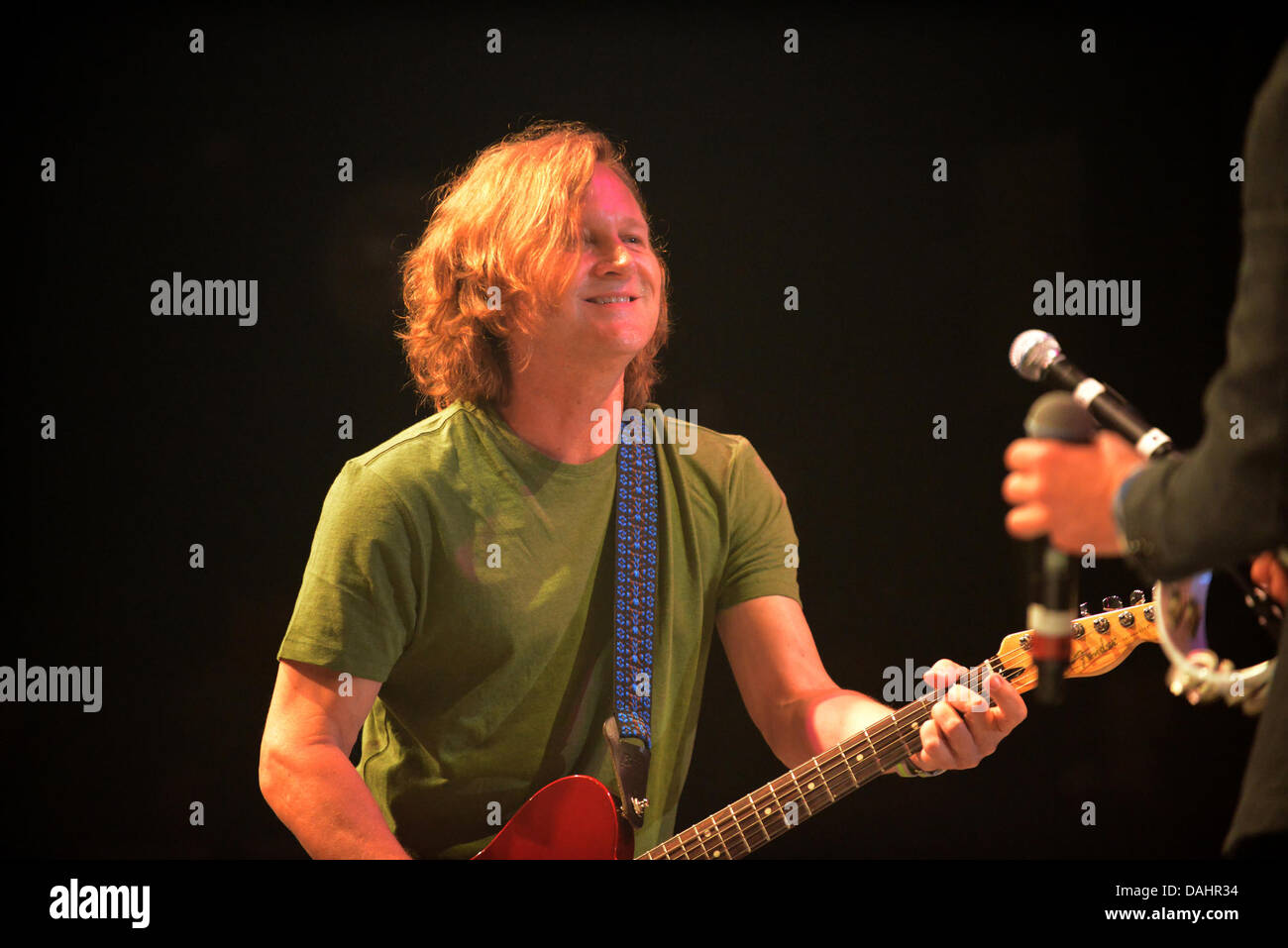 Los Angeles, California, USA. 14th July, 2013. Musician SCOTT ''SCOTTY'' JOHNSON, guitarist for