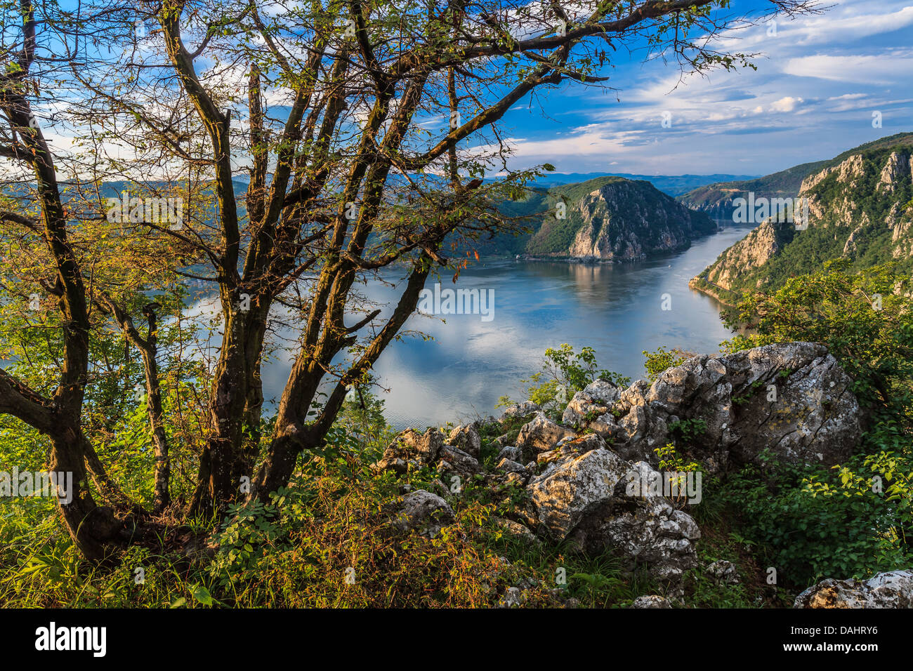 The Danube Gorges Stock Photo