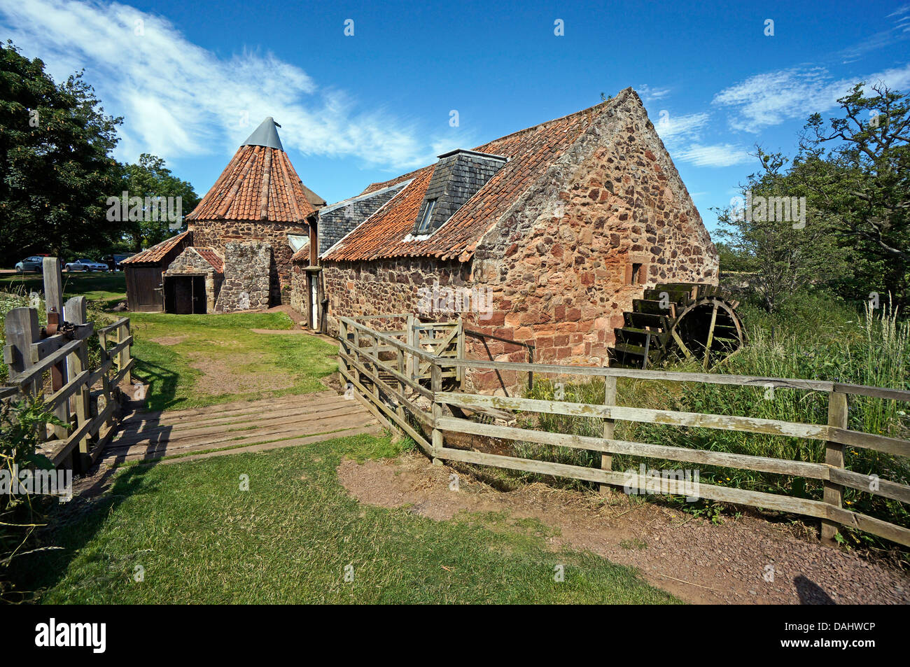National Trust for Scotland Preston Mill at East Linton in East Lothian