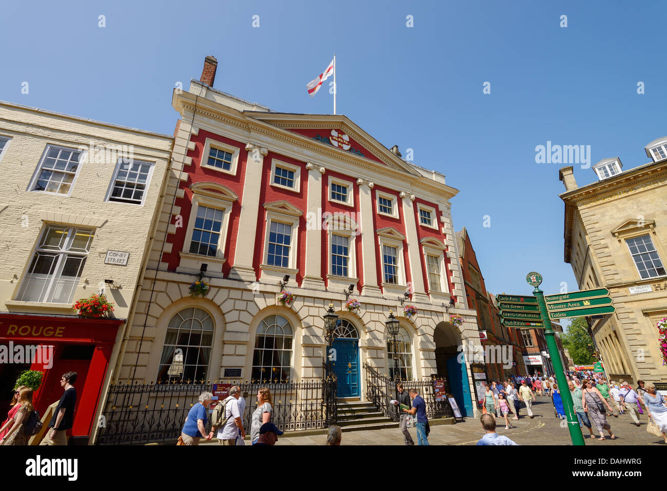 The Mansion House in York city centre UK Stock Photo