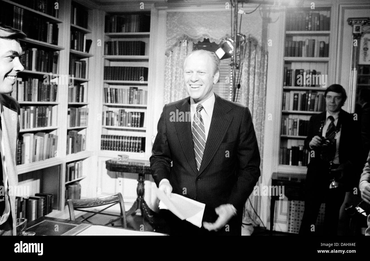 President Gerald Ford Stock Photo