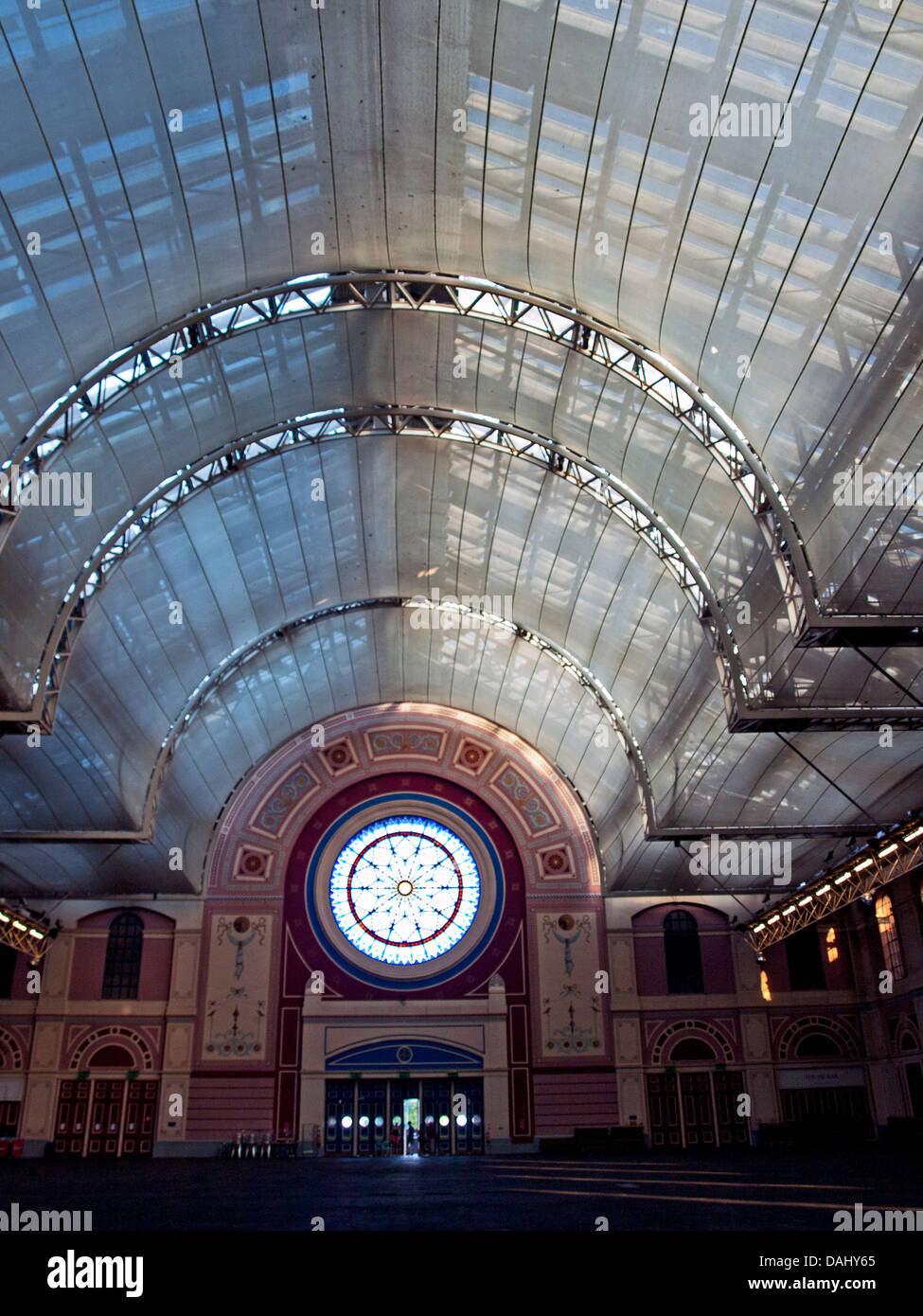 Car Park at Alexandra Palace, the birthplace of television, North